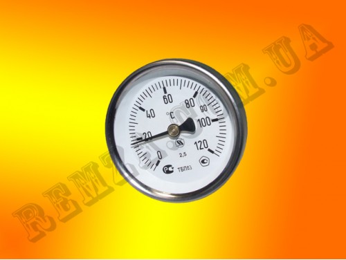 Термометр биметаллический показывающий ТБП и ТБПю